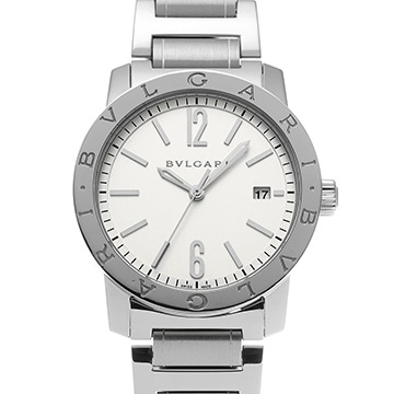 ブルガリ ブルガリブルガリ ソロテンポ BB39S シルバー メンズ 時計 【中古】【wristwatch】