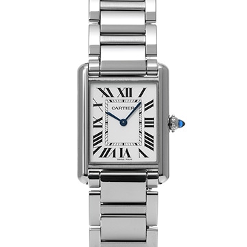 カルティエ タンク マスト LM WSTA0052 シルバー メンズ 時計 【中古】【wristwatch】