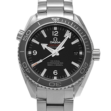 オメガ シーマスター プラネットオーシャン 600 コーアクシャル 232.30.42.21.01.001 ブラック メンズ 時計 【中古】【wristwatch】