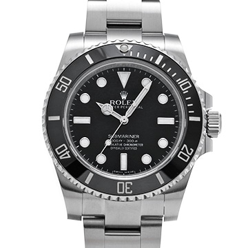 ロレックス サブマリーナ 114060 ブラック メンズ 時計 【中古】【wristwatch】
