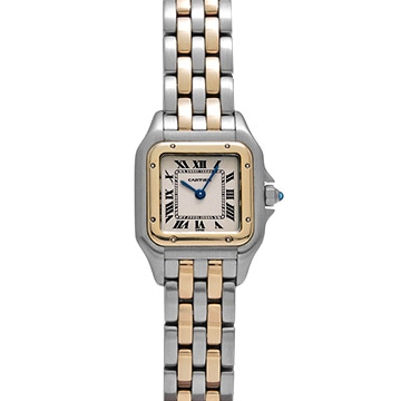 カルティエ パンテール SM W25029B6 シルバー レディース 時計 【中古】【wristwatch】