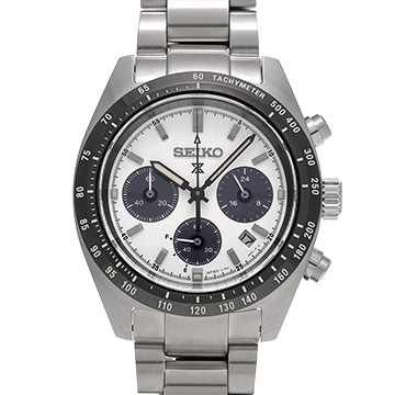 セイコー プロスペックス スピードタイマー SBDL085 ホワイト/ブラック メンズ 時計 【中古】【wristwatch】