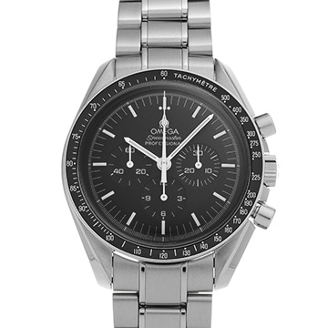 オメガ スピードマスター ムーンウォッチ プロフェッショナル アポロ17号 30th 3574.51 ブラック メンズ 時計 【中古】【wristwatch】