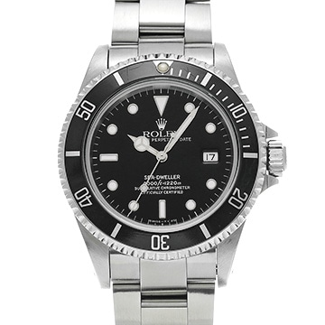 ロレックス シードゥエラー 16600 ブラック メンズ 時計 【中古】【wristwatch】