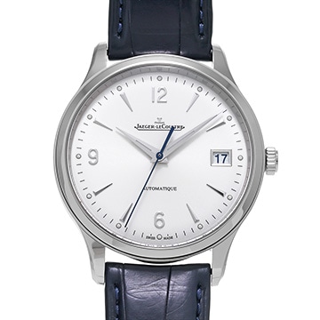 ジャガー ルクルト マスター コントロール デイト Q4018420 シルバーグレー メンズ 時計 【中古】【wristwatch】