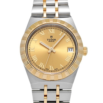 チューダー / チュードル ロイヤル 28403 シャンパン メンズ 時計 【中古】【wristwatch】
