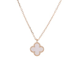 ヴァン クリーフ&アーペル スウィートアルハンブラネックレス ゴールド VCARF69100 K18イエローゴールド YG レディース ジュエリー 【中古】【jewelry】