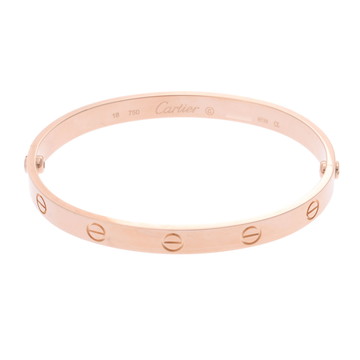 カルティエ ラブブレスレット #18 旧型 ゴールド K18ピンクゴールド PG レディース ジュエリー 【中古】【jewelry】