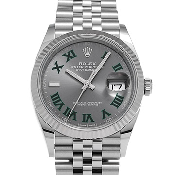 ロレックス デイトジャスト 36 126234 スレートローマン メンズ 時計 【中古】【wristwatch】