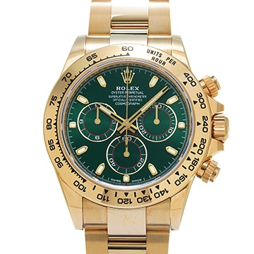 ロレックス コスモグラフ デイトナ 116508 グリーン メンズ 時計 【中古】【wristwatch】