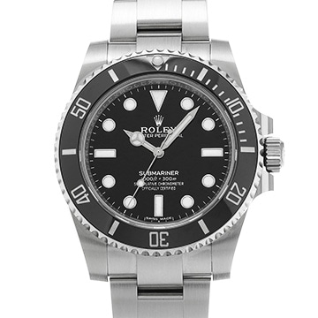 ロレックス サブマリーナ 114060 ブラック メンズ 時計 【中古】【wristwatch】