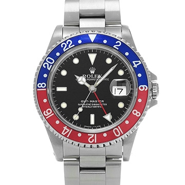 ロレックス GMTマスター 16700 ブラック メンズ 時計 【中古】【wristwatch】