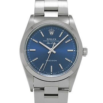 ロレックス エアキング 14000M ブルー メンズ 時計 【中古】【wristwatch】