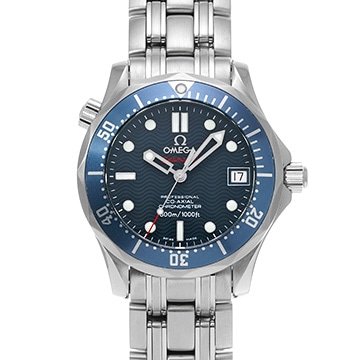 オメガ シーマスター ダイバー300 コーアクシャル 2222.80 ブルー メンズ 時計 【中古】【wristwatch】