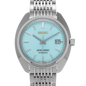 セイコー キングセイコー SDKA023 ライトブルー メンズ 時計 【中古】【wristwatch】