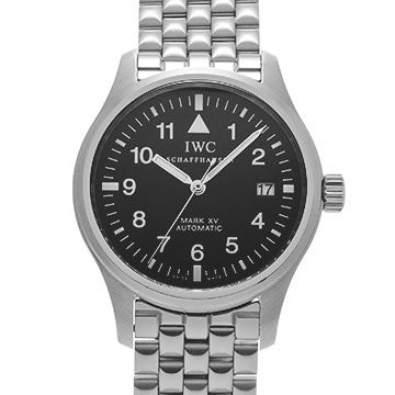 IWC パイロットウォッチ マーク XV IW325307 ブラック メンズ 時計 【中古】【wristwatch】