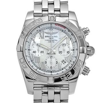 ブライトリング クロノマット 44 AB011012/A691 ホワイトシェル メンズ 時計 【中古】【wristwatch】