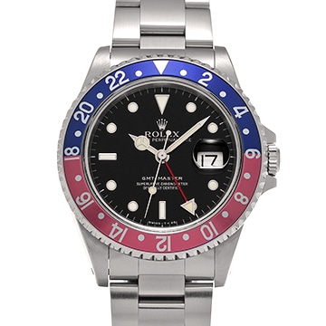 ロレックス GMTマスター 16700 ブラック メンズ 時計 【中古】【wristwatch】