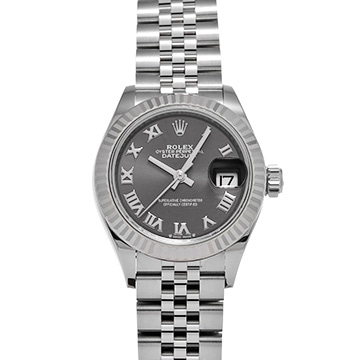 ロレックス レディ デイトジャスト 279174 グレー レディース 時計 【中古】【wristwatch】