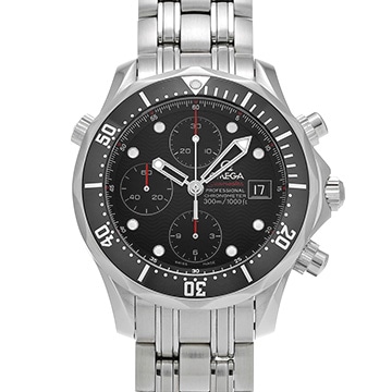 オメガ シーマスター ダイバー300 クロノグラフ 213.30.42.40.01.001 ブラック メンズ 時計 【中古】【wristwatch】