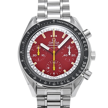 オメガ スピードマスター レーシング ミハエル・シューマッハ 3510.61 レッド メンズ 時計 【中古】【wristwatch】