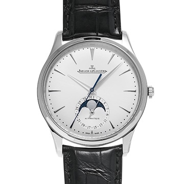 ジャガー ルクルト マスター ウルトラスリム ムーン Q1368430 シルバーグレー メンズ 時計 【中古】【wristwatch】