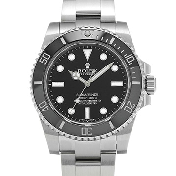 ロレックス サブマリーナ 114060 ブラック メンズ 時計 【中古】【wristwatch】
