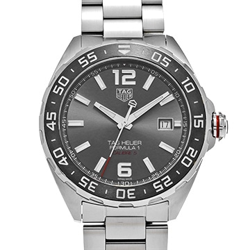 タグ ホイヤー フォーミュラ1 キャリバー5 WAZ2011.BA0842 グレー メンズ 時計 【中古】【wristwatch】