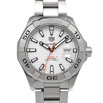 タグ ホイヤー アクアレーサー キャリバー5 WAY2013.BA0927 ホワイト メンズ 時計 【中古】【wristwatch】
