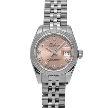 ロレックス デイトジャスト 179174 ピンク レディース 時計 【中古】【wristwatch】