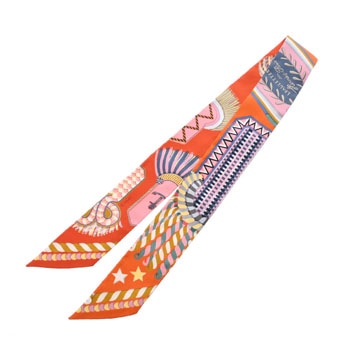 エルメス ツイリー EPAULETTES DE GALA マルチカラー シルク100％ レディース 【未使用】【other】