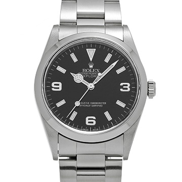 ロレックス エクスプローラー 14270 ブラック メンズ 時計 【中古】【wristwatch】