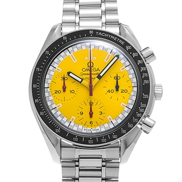 オメガ スピードマスター レーシング ミハエル・シューマッハ 3510.12 イエロー メンズ 時計 【中古】【wristwatch】