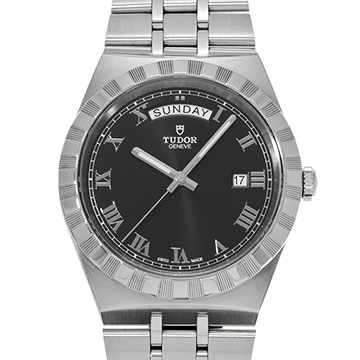 チューダー / チュードル ロイヤル 28600 ブラック メンズ 時計 【中古】【wristwatch】