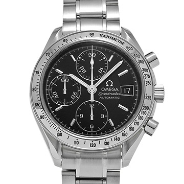 オメガ スピードマスター デイト 3513.50 ブラック メンズ 時計 【中古】【wristwatch】
