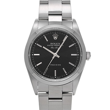 ロレックス エアキング 14000 ブラック メンズ 時計 【中古】【wristwatch】