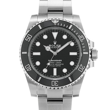 ロレックス サブマリーナ 114060 ブラック メンズ 時計 【中古】【wristwatch】