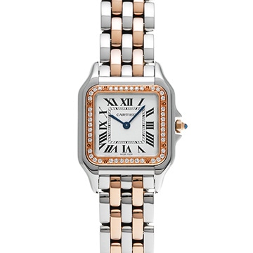 カルティエ パンテール ドゥ カルティエ MM W3PN0007 シルバー レディース 時計 【中古】【wristwatch】