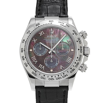 ロレックス コスモグラフ デイトナ 116519NR ブラックシェル メンズ 時計 【中古】【wristwatch】