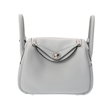 エルメス リンディ ミニ 2 ブルーペール トリヨンクレマンス レディース バッグ 【中古】【bag】