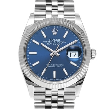 ロレックス デイトジャスト 36 126234 ブライトブルー メンズ 時計 【新品】【wristwatch】