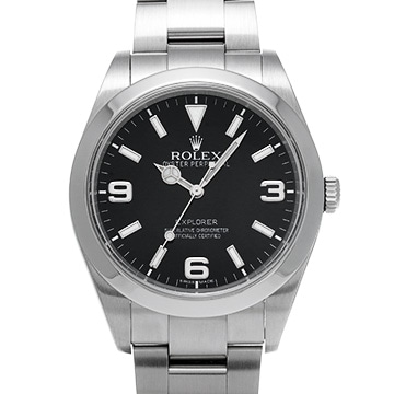 ロレックス エクスプローラー 214270 ブラック メンズ 時計 【中古】【wristwatch】