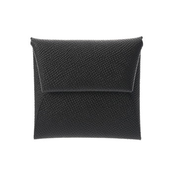 エルメス バスティア ブラック ヴォーエプソン ユニセックス 財布 【新品】【purse】
