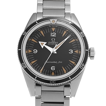 オメガ シーマスター 300 マスタークロノメーター 1957 トリロジー 234.10.39.20.01.001 ブラック メンズ 時計 【中古】【wristwatch】