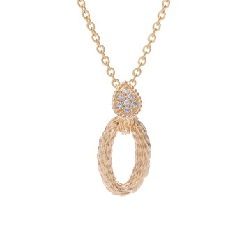 ブシュロン セルパンポエムネックレス ゴールド K18イエローゴールド YG レディース ジュエリー 【中古】【jewelry】