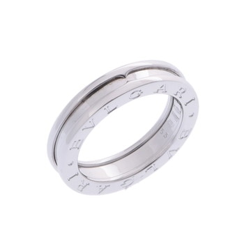 ブルガリ B.ZERO1リング XS #53 シルバー K18ホワイトゴールド WG レディース ジュエリー 【中古】【jewelry】