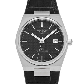 ティソ PRX パワーマティック 80 T137.407.17.051.00 ブラック メンズ 時計 【中古】【wristwatch】