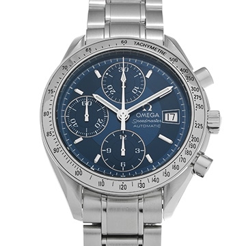 オメガ スピードマスター デイト 3513.80 ブルー メンズ 時計 【中古】【wristwatch】