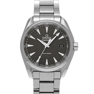 オメガ シーマスター アクアテラ クォーツ 231.10.39.60.06.001 グレー メンズ 時計 【中古】【wristwatch】