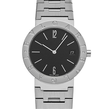 ブルガリ ブルガリブルガリ BB33SSD ブラック ユニセックス 時計 【中古】【wristwatch】